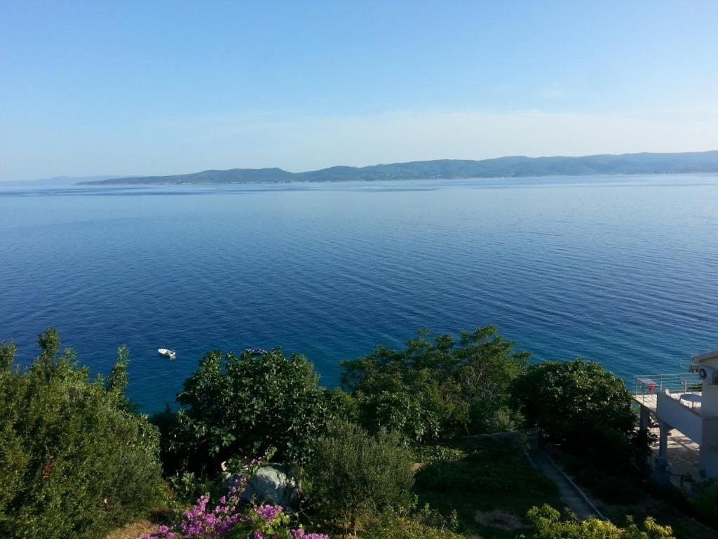 Studio Apartment In Pisak With Sea View, Balcony, Air Conditioning, Wi-Fi 외부 사진